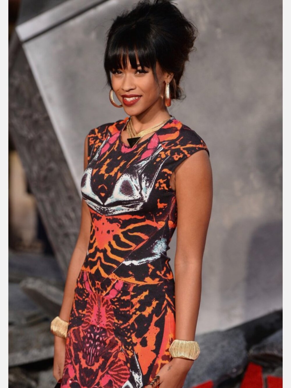 McQ Alexander McQueen Butterfly Kaleidoscope Bodycon Dress S